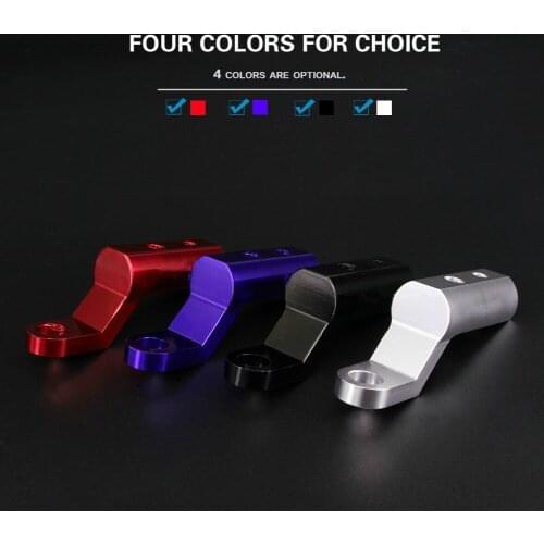 Motorcycle Parts E-bike Moto Modification Parts Headlight Rear View Mirror Mount Multi-function Good Support Expansion Bracket