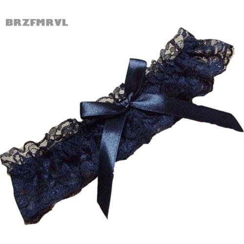 Women Sexy Lingerie Garter sexy Lace Garter Belt set sexy party Legs garter Ring Harness Women Belts Bow lace Wedding Garter set