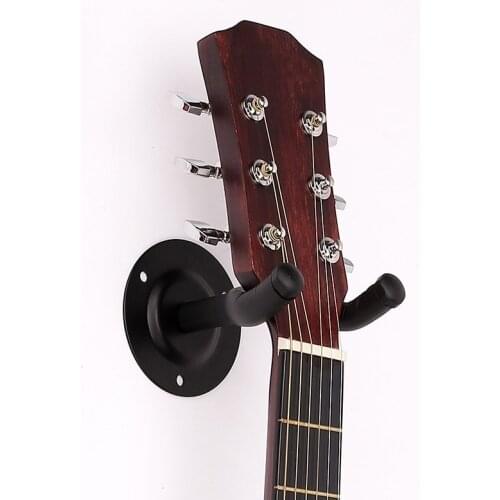 1 Piece Guitar Bass Ukulele Stand Wall Mount Guitar Hanger Holder Guitar Hanger Electric Guitar Neck Holder Accessories