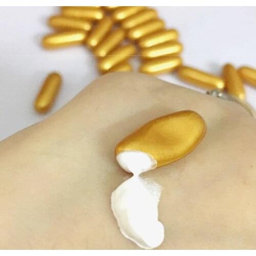 100 Pieces Beauty Salon Facial Detoxification Capsule for Ultrasonic Machine Export Lead Mercury Melanin Skin Whitening Care