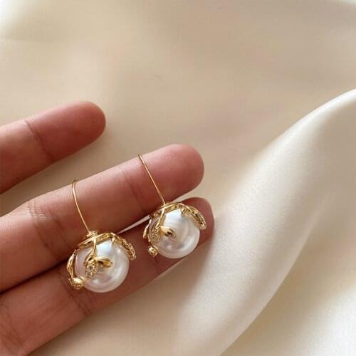 2021 New Arrival Fashion Drop Earrings Geometric Women Dangle Earrings Elegant Female Jewelry Simple Earrings