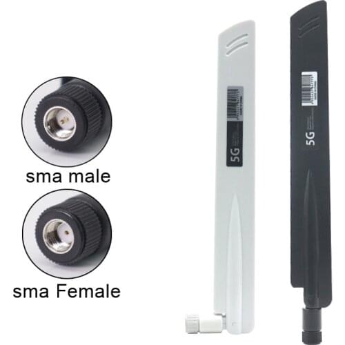 Wide Range 600~6000Mhz Flexible Fold Wireless Router 2G 3G GSM GPRS 4G 5G Hign Gain 8dBi LTE Signal Booster WIFI Antenna 1PCS