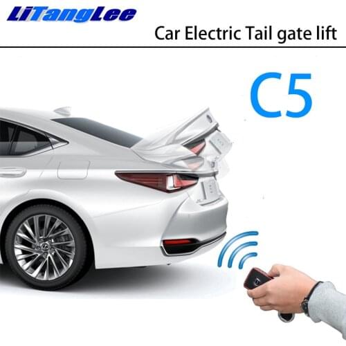 LiTangLee Car Electric Tail Gate Lift Trunk Rear Door Assist System for Citroen C5 RD TD 2007~2017 Original Key Remote Control