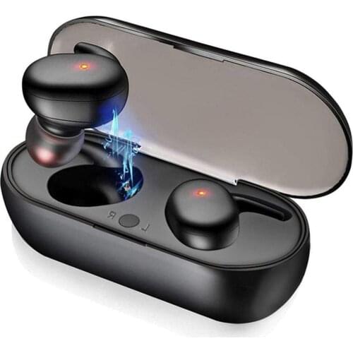 Y30 Bluetooth Wireless Earphone 5.0 Sport Bluetooth Headset Earbuds Handfree Portable with Charging Box 3D Stereo Sound