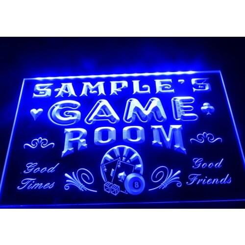 DZ013- Game Room Man Cave Beer Bar LED Neon Light Sign hang sign home decor crafts