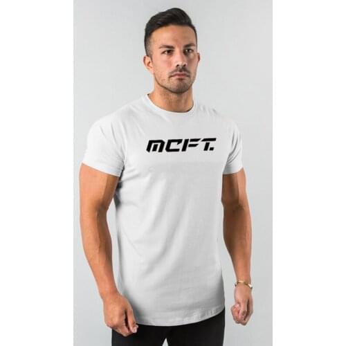 New Brand Summer Fashion T Shirt Men Cotton Gym Short Sleeve O neck Hip Hop T-shirt Bodybuilding Tshirts Men Tee Shirt homme