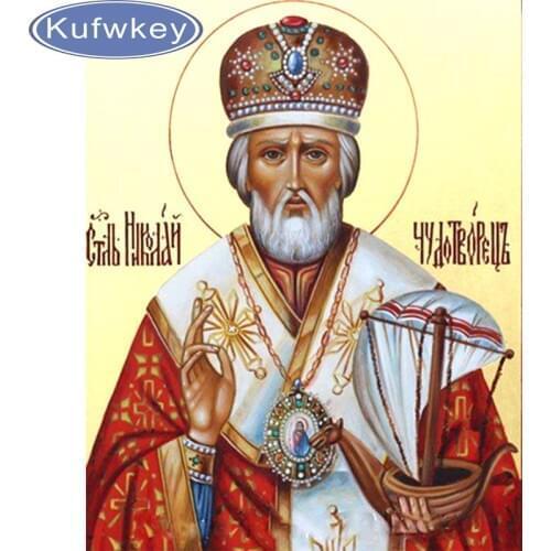 Diy mosaic diamond painting Religious pharaoh cross stitch Square diamond sets unfinished decorative full 5d diamond embroidery