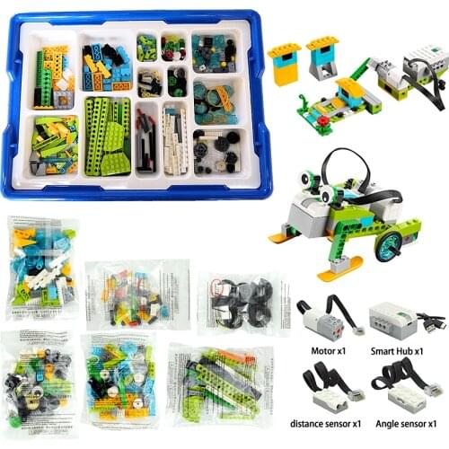 Building Blocks WeDo 3.0 Robotics Construction Set Compatible With Wedo 2.0 Educational Electric DIY Toys