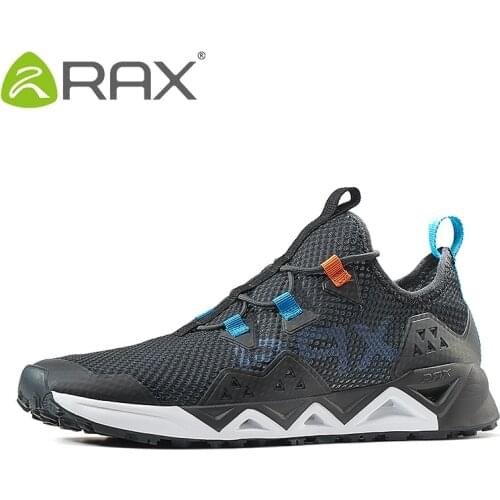 Rax Men Hiking Shoes Breathable Mesh Summer Lightweight Trekking Shoes Outdoor Walking Sneakers Women Zapatos Spring Tourism