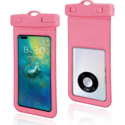 Mobile Phone Waterproof Bag Drift Diving Thick Barrier-Free Transparent Waterproof Mobile Phone Case DU55