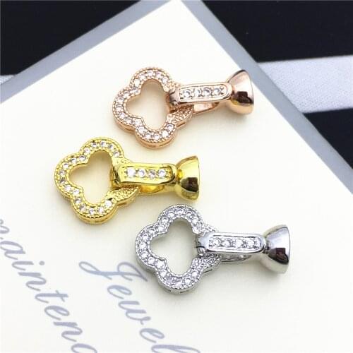 Fashion Jewelry Findings,Alloy Copper Clasps Silver/Gold/Rose Gold Color Clasp Hooks For Necklace&Bracelet Chain Accessories