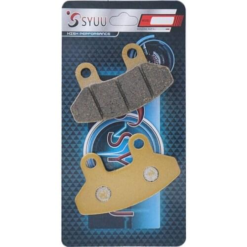Motorcycle Copper Semi-Metal Front Brake Pad for SYM RS125 2004-2006 RS150 VS125 2006-2015 Shark125 Shark150 1999-2002