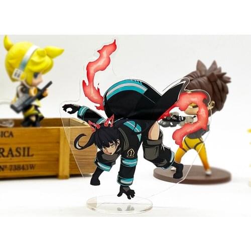 Enen no Shouboutai Kotatsu Tamaki HF acrylic stand figure model plate holder cake topper anime Japanese