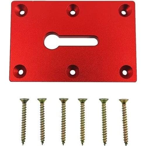 Pliers Fixing Fixture Mounting Plate Woodworking Table Fixture Fixing Plate for Clamp Installation