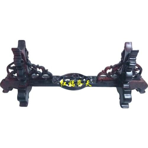 Rosewood hollow carved ivory, red wood frame dock wishful wood frame ivory turret rack wholesale