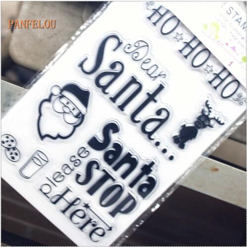 11.3*15.56cm Word Series Transparent Silicone Rubber Clear Stamps Cartoon For Scrapbooking/DIY Wedding Album