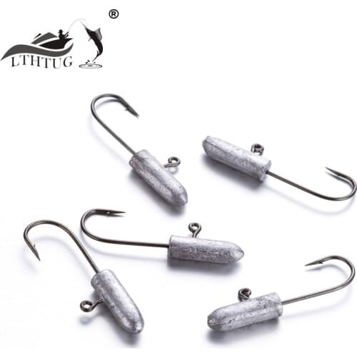 New Crank Lead Sharp Hooks 0.8g 1.8g Jig Head Hooks Lead Head Hook Micro Lead Raft Fishing Accessories