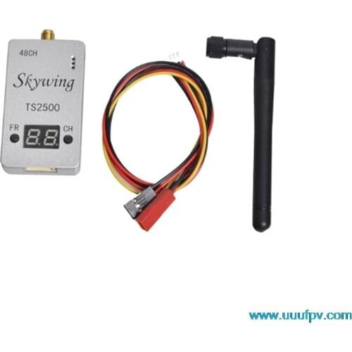 Skywing TS2500 5.8G 2500mW 48CH AV Transmitter FPV VTX for FPV