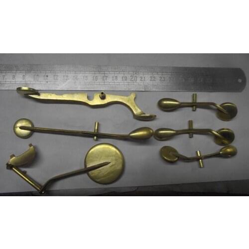 Mixed sax parts Alto sax repair parts Brass unpainted