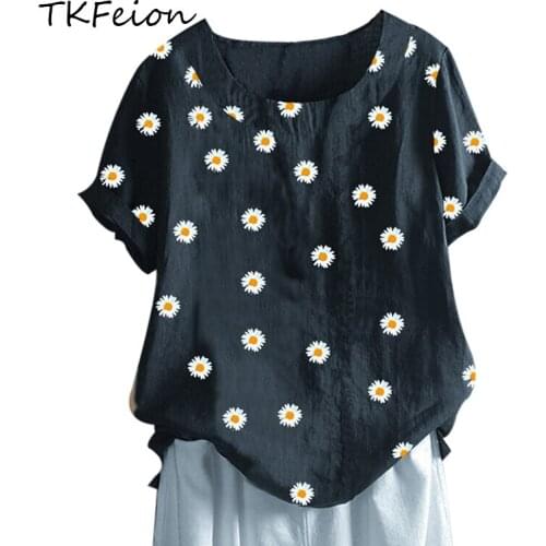 TKFeion Short Sleeve Blouses