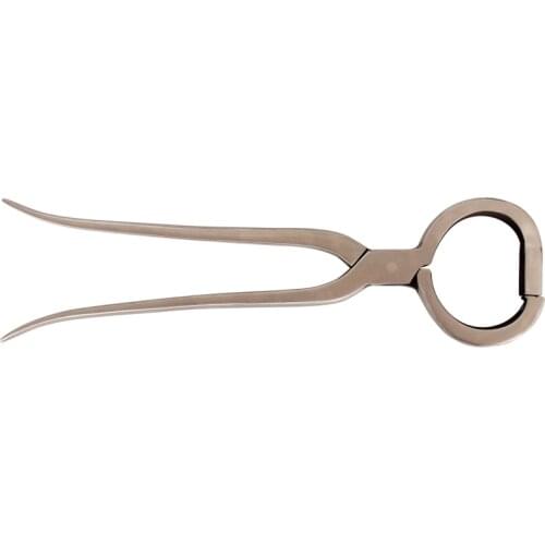 High Performance Carbon Steel Plastic Bull Nose Ring Installation Pliers for Cow