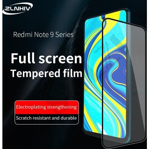ZLNHIV 9D phone screen protector for Redmi note 6 7 8 8T on the tempered glass Redmi 6A 7s 7A 8A pro protective film smartphone