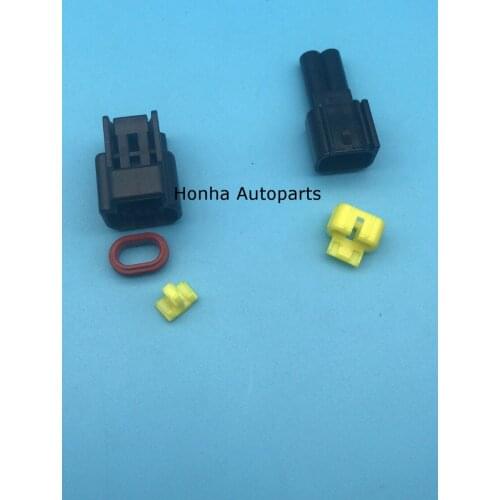 20sets/lot Furukawa FW-C-2F-B 2 Way Female And Male Ignition Coil Wire Harness sealed Auto Connector For Ford Focus