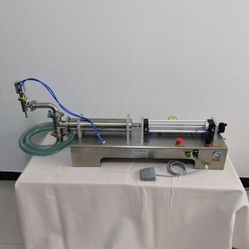 Automatic Filler Conveyor Belt Single Head Liquid Filling Machine Can Sense High Precision High Temperature And Heat Resistance