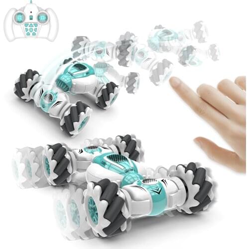 2.4GHz 1:16 Gesture Control Toy Car Remote Control Stunt Car Gesture Induction Remote Control Car RC Stunt Vehicle Toy For Kids