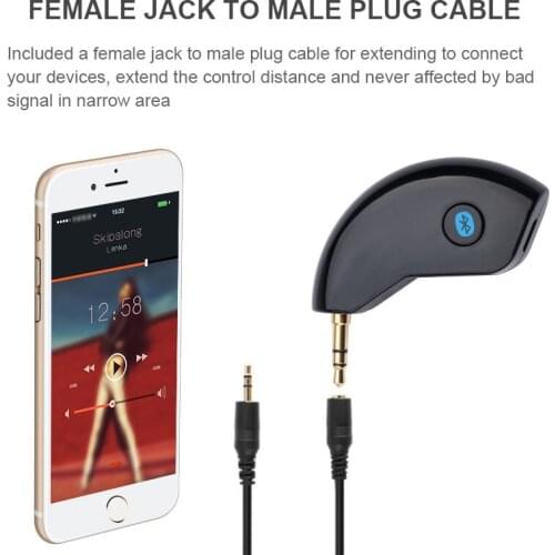 Car Bluetooth 3.5mm Adapter Audio Receiver Aux Mini Bluetooth Transmitter 3.5mm Jack Handsfree Auto Bluetooth Car Kit
