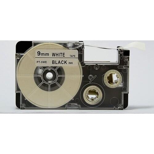 Free shipping 10 PCS Compatible KL Printer Label Tape For XR-9WE1 Cartridge Cassette labelling maker KL-60SR/KL-C500