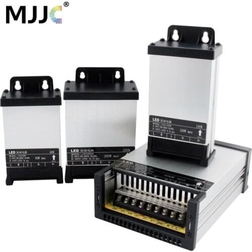 Power Supply 12V 20A 5A 60W 100W 200W 400W 12 Volt Power Supply AC DC Transformer 220V 12V Outdoor for LED Strip Tape Rainproof