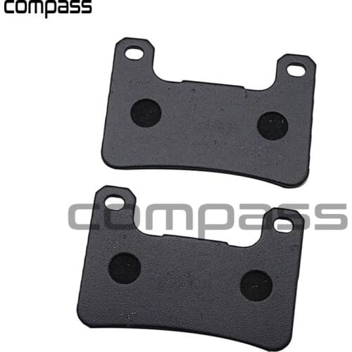 Black Color Rear Motorcycle parts Brake Pads for Honda CBR600 CBR1000 VFR800 CBR600RR 07-14 CBR1000RR 04-14 Racing