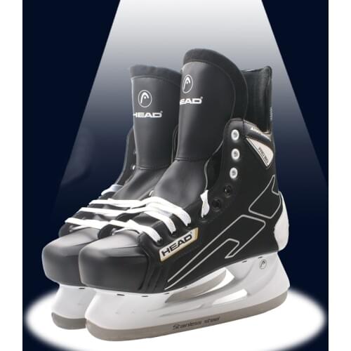Winter Ice Hockey Skates Shoes Professional Ice Skating Blade Shoe PU Thermal Thicken Comfortable Beginner Adult Teenagers Kids