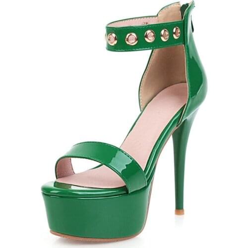 Summer heel High Heels Sandals lady Pumps classics slip on Shoes sexy Women party shoes Wedding Slingbacks Pumps Sandals