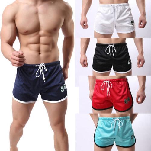 Summer Breathable Mens Sportswear Sports Running Shorts Gym Sports Running Sleep Casual Short Pants