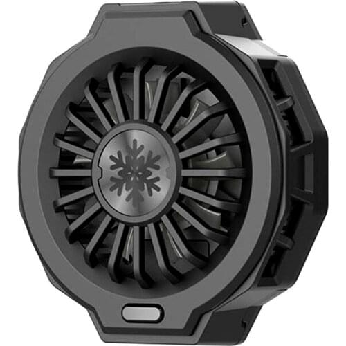 Mobile Phone Cooling Pad Fast Heat Dissipation Compatibility One Button Working Noise Reduction White Magnetic