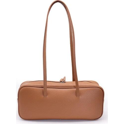 2021 Large Capacity New Handle Bag Exquisite Women Commuter Underarm Bag High Quality Leather Square Shoulder Bag For Women