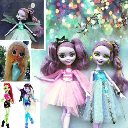 Originol monsters high school clothes pants skirt without Head DIY Doll Draculaura girl Doll House Children Gifts