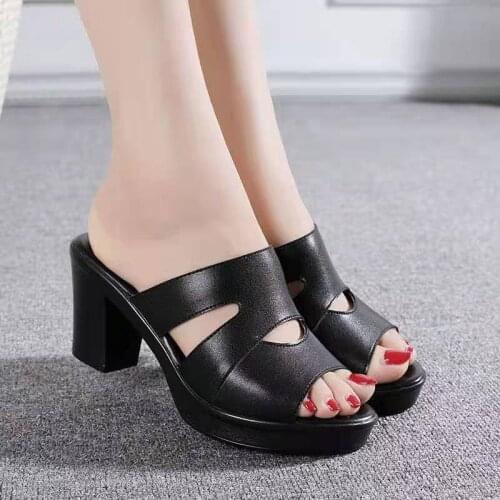 Pmwrun Womens High-heeled Shoes