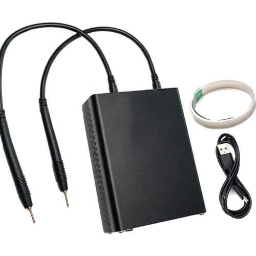 Handheld Spot Welding Machine 9 Gears Adjustable Mini Spot Welder with Quick Release Pen Nickel Plate 18650 Battery