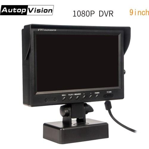 S90HR 9inch LCD display 1080P monitor with 8GB card , Support video recording AV input for endoscope WP9603