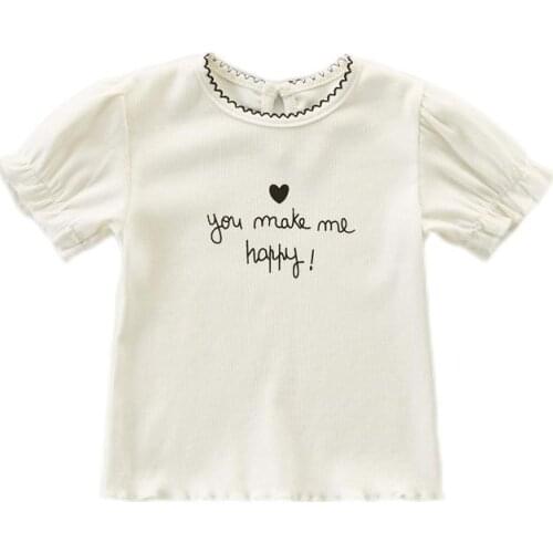 Футболки с принтом для девочек SanKuboy China At AliExpress