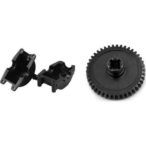 Steel Diff Differential Main Gear 42T With Safety Box Shell Differential Gear Box,For 1/18 Wltoys A959-B A969-B RC Car
