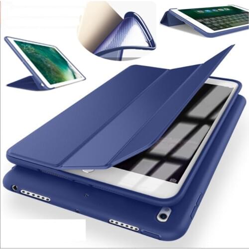 SUREHIN silicone case for apple iPad 10.2 cover slim thin magnetic protective soft back skin 7 cover for iPad 10.2 case 2019