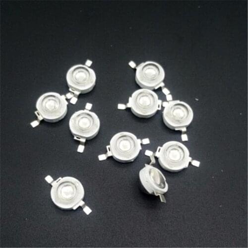 100PCS 3W LED High power LED UV Lamp Purple 395-400nm 700mA 3.4-3.6V 15-20LM 45mil Taiwan EPILEDS Chip