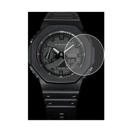 2pcs HD Screen Protector For Casio GA-2100 GA2100 Sport watch Protective PET Soft Film for GA-2100-1A1 GA-2100-4A Guard