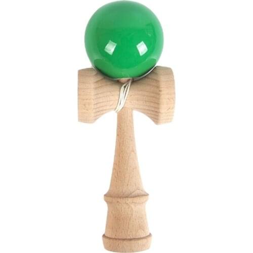 1PCS Sensory Fidget Toy Balance Training Ball Traditional Japanese Kendama Toy H055