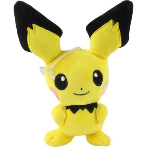 25cm Anime Pokemon Cute Pikachu Plush Toys Soft Stuffed Animals Cartoon Doll