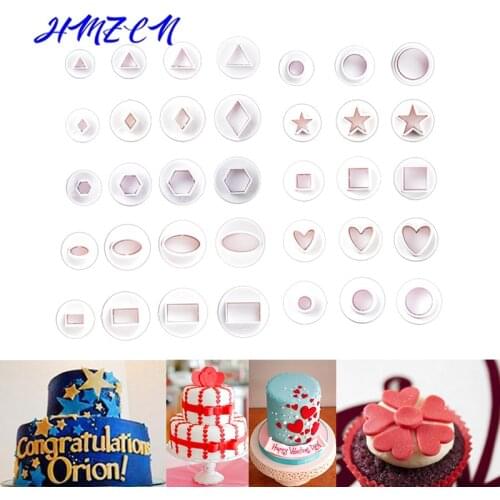 4PCS Cookie Cutter Biscuit Press Stamp Embosser Sugar Pasty Cake DIY Baking Mould Pasteleriay Reposteria Accesorios Baking Tools